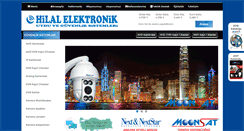 Desktop Screenshot of hilalelektronik.com.tr